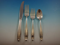 Stradivari by Wallace Sterling Silver Flatware Set For 12 Service 78 Pieces