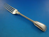 Fiddle Thread by James Robinson Sterling Silver Dinner Fork 4-Tine Turned Down