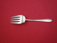 Sweetheart Rose by Lunt Sterling Silver Cold Meat Fork 7 1/2"