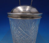 Hamilton by Tiffany and Co Sterling Silver and Cut Crystal Condiment Set (#6391)