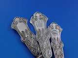 Alhambra by Whiting Sterling Silver Flatware Set 12 Service 43 pieces