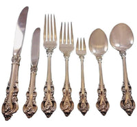 El Grandee by Towle Sterling Silver Flatware Set for 8 Service 63 Pieces