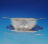McAuliffe and Hadley Sterling SIlver Child's Bowl / Dip Dish with Plate (#3507)