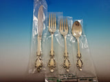 Lasting Grace by Lunt Sterling Silver Flatware Service for 12 Set 49 Pcs New