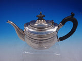 Estate Period English Silver Coffee Pot with Ebony Handle and Finial (#4268)