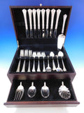 Eighteenth Century Reed & Barton 18th Sterling Silver Flatware Set 45 pcs Dinner