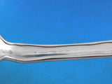 Lap Over Edge Acid Etched by Tiffany Sterling Serving Spoon Floral 8 5/8"
