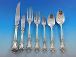 Delacourt by Lunt Sterling Silver Flatware Set for 8 Service 62 pieces