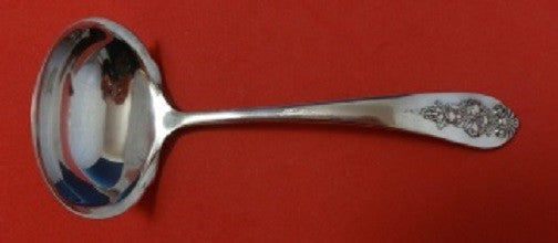 Pendant of Fruit by Lunt Sterling Silver Gravy Ladle 6"