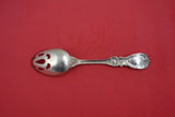 Francis I old by Reed and Barton Sterling Pierced Serving Spoon open end 8 3/8"