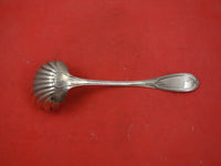 Olive by William Gale / JE Caldwell Coin Silver Bouillon Ladle Shell Bowl 9 3/4"