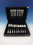 Grand Colonial by Wallace Sterling Silver Flatware Set For 8 Service 33 Pieces