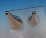 Starlit by Allan Adler Sterling Silver Salt and Pepper Shaker Set 2pc (#8555)