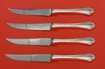 Bel Chateau by Lunt Sterling Silver Steak Knife Set 4pc HHWS Custom Made 8 1/2"