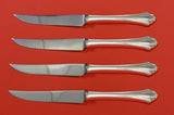 Bel Chateau by Lunt Sterling Silver Steak Knife Set 4pc HHWS Custom Made 8 1/2"