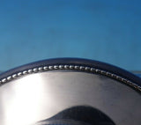 Beaded by Unknown Sterling Silver and Glass Cigar Jar Axe Emblem #53858 (#5783)