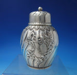 Bigelow Kennard Sterling Silver Tea Caddy 5 1/4" x 3 1/4" 7.3 ozt. c1890 (#6057)
