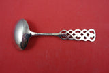 Ringebu by David Andersen Norwegian .830 Silver Sugar Spoon oblong bowl 4 3/4"