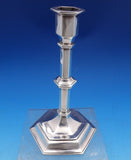 Wm. Hutton and Sons English Victorian Sterling Silver Candlestick Pair (#8433)