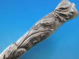 Flora by Shiebler Sterling Silver Ice Cream Slice Gold Washed 13 1/8" Vintage