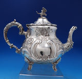 Robert and Belk English Estate Sterling Silver Tea Set 5pc Sheffield (#7372)