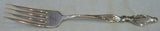 Silver Swirl by Wallace Sterling Silver Regular Fork 7 3/8" Heirloom Flatware