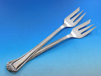 Portugese 833 Silver Flatware Set Service for 12 Scroll design 150 pieces Dinner