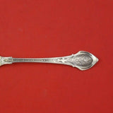 Angelo by Wood and Hughes Sterling Silver Preserve Spoon Bright-Cut 6 3/8"