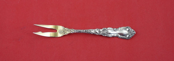 Imperial Chrysanthemum by Gorham Sterling Cheese Fork 2-tine GW 5 1/4"