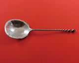 Towle Sterling Silver Sugar Spoon #128 Twist Handle 5 7/8" Serving