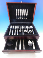 Scroll by Georg Jensen Danish Sterling Silver Flatware Set Service 45 pieces