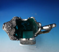 Imperial Queen by Whiting Glass Water Pitcher w/ Sterling Silver Overlay (#5668)
