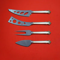 English Shell by Lunt Sterling Silver Deluxe Charcuterie Set 4-Piece Custom