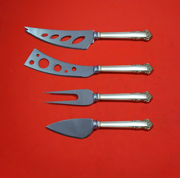English Shell by Lunt Sterling Silver Deluxe Charcuterie Set 4-Piece Custom