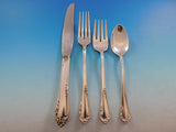 Dancing Flowers by Reed & Barton Sterling Silver Flatware Set Service 64 pcs