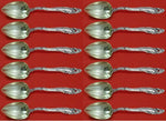 Decor by Gorham Sterling Silver Grapefruit Spoon Set 12 pieces 6"