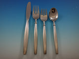 Jade with Lines by Contempra House Sterling Silver Flatware Set Service 55 pcs