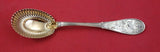 Japanese by Tiffany and Co Sterling Silver Ice Cream Spoon rose GW Fluted 6 3/4"