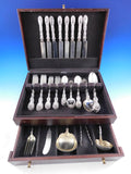 Radiant by Whiting Sterling Silver Flatware Set for 8 Service 53 pieces