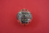 Pattern Unknown by Shiebler Sterling Tea Ball Strainer w piercings 2" x 2" #3376