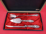 Athene / Crescendo by Amston Sterling Silver Cheese Set 3-pc in Fitted Box