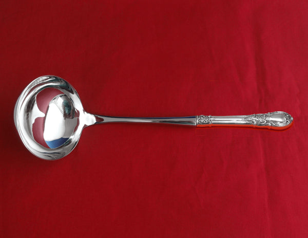 American Victorian by Lunt Sterling Silver Soup Ladle HH WS Custom Made 10 1/2"