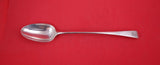 English Georgian Sterling Stuffing Spoon London 1740-1750 worn marks w/crown 12"