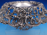 Howard Sterling Silver Raised Compote with wide Pierced Rim and Base (#7783)