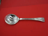 Lap Over Edge Acid Etched by Tiffany Sterling Silver Berry Spoon Raspberry 9"
