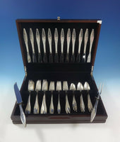 Star by Reed & Barton Sterling Silver Flatware Set Service 50 Pieces John Prip