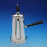 Queen Anne by Gump's Silverplate 3 Piece Coffee Set with Contrast Handle (#4443)