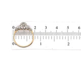 14k Gold Antique 1.15 Carat Genuine Natural Diamond Halo Ring (#J5634)