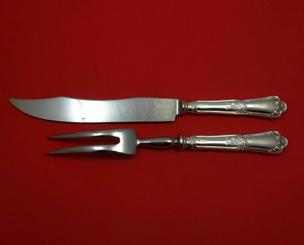 Floreale by Zaramella Argenti Italian Sterling Roast Carving Set 2pc 12 1/2"