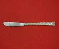 Golden Tradewinds by International Sterling Silver Butter Spreader HH Mod 6 1/2"